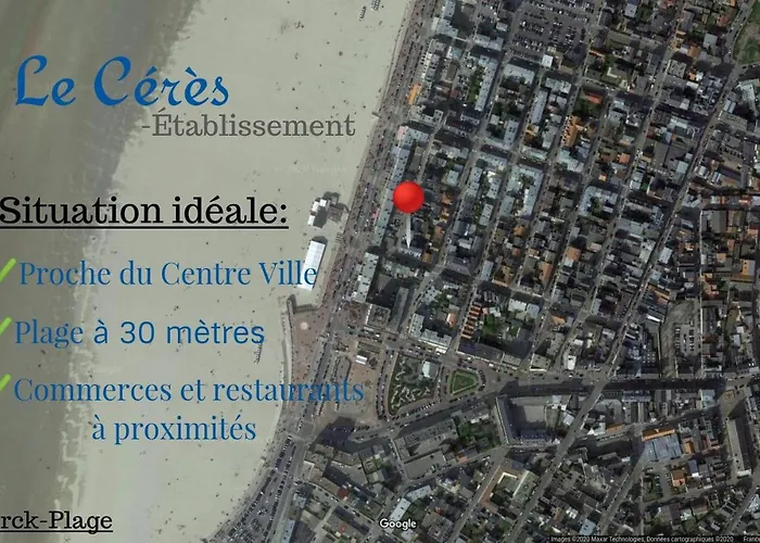 Appartement à 30 m de la plage - lumineux - respirant - WIFI - Le Cérès 1 Berck acceptant les animaux