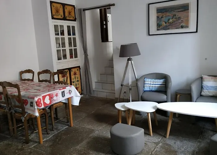 Botou Koad, Maison 2 Etoiles, Wifi Gratuite, La Mer, Boulangerie, Marche Quotidien A 100 Pas Douarnenez