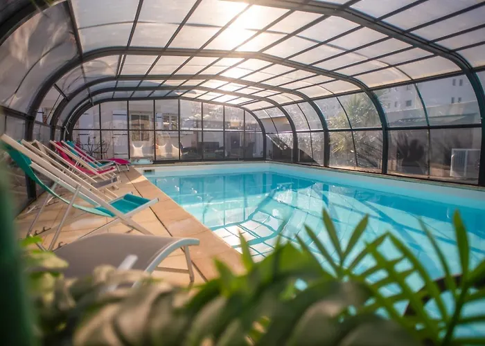 Gite Les Balises-Tribord-Saint Gilles Croix De Vie avec Piscine