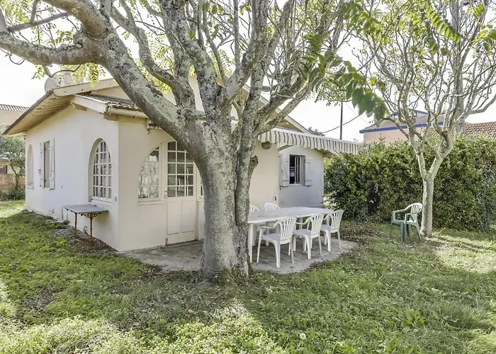 Maison de charme 3 ch. à 350m de la plage - jardin, BBQ, animaux admis, idéale pour 6 pers. - FR-1-521-111 Biscarrosse-Plage