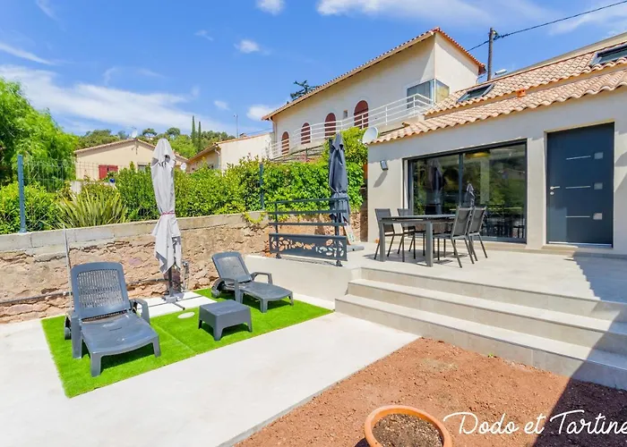 Sumptuous 2 Bedroom House With Ac Close To The Beach - Dodo Et Tartine La Seyne-sur-Mer Privée