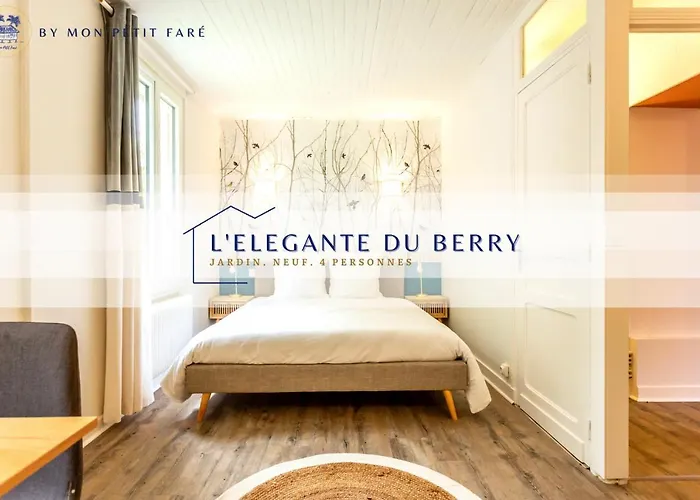 Villa L'élégante du Berry - Jardin - Neuf - 4 pers à Bourges Privée