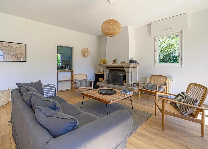 Ty Ar Mor - Grande maison de vacances Arradon au bord de l'eau Privée