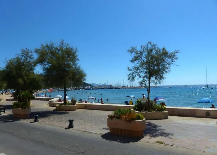 Charmant Studio Climatise Avec Balcon A 50M De La Plage - Le Lavandou Centre-Ville - Fr-1-308-110