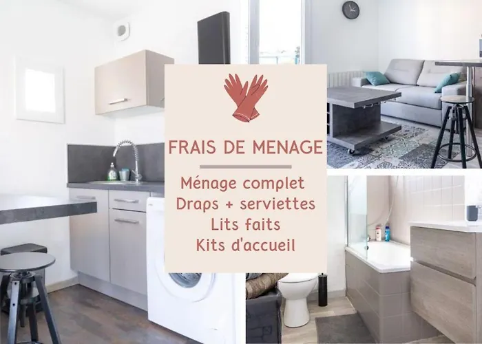 Le Baudelaire - Cosy Studio et Parking à Grenoble