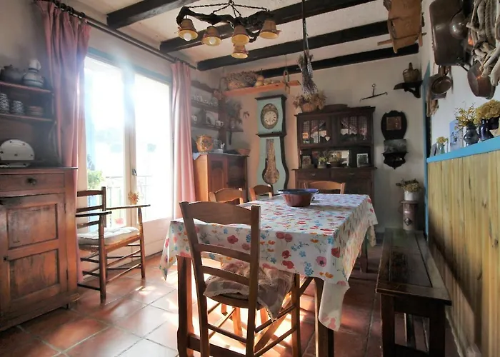 Maison Typique Climatisee Avec Terrasse, Bbq, Et Wifi Dans Hameau Pres Des Plages - 5 Couchages - Fr-1-309-369 Port Vendres