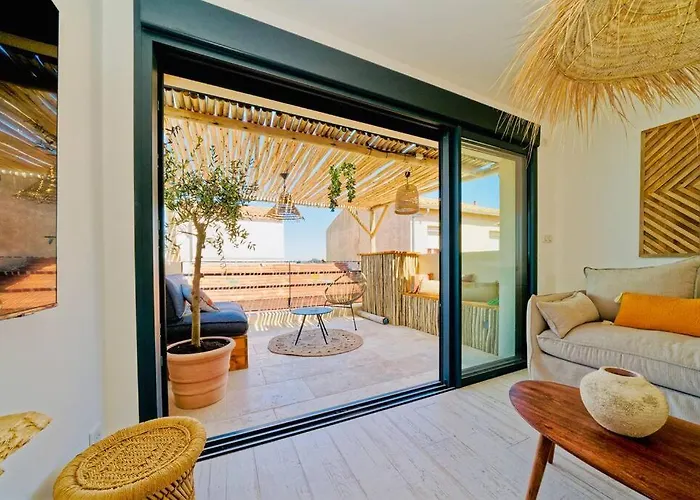 Maison bohème au bord de l'eau Sète