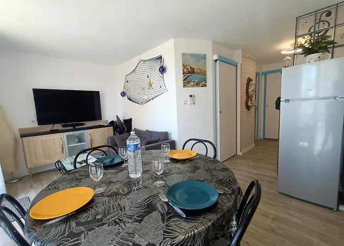 Appartement T3,Climatise A 400M De La Mer - Narbonne Plage 4Sola5