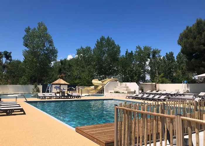 Mobil Home Climatise Camping 4* Le Grau Du Roi Les Jardins De Tivoli
