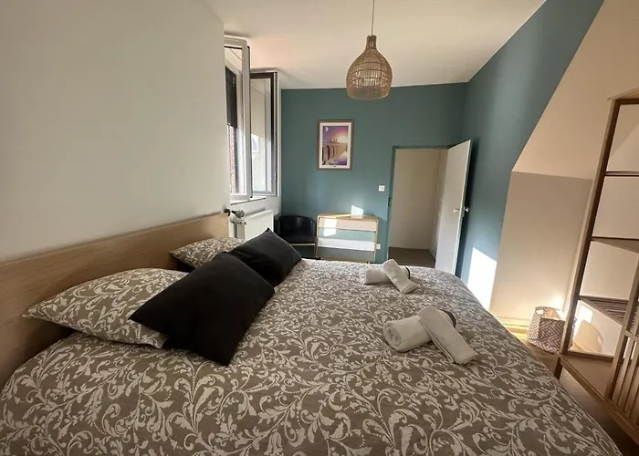 Maison de charme au centre de Moulins, avec jardin et terrasse, tout confort inclus - FR-1-489-474
