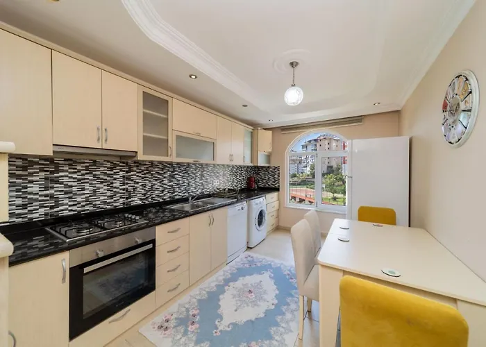 Lovely Flat With Shared Pools In Alanya Privée
