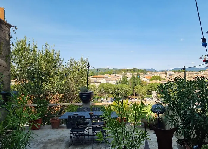 Maison ancienne romantique avec terrasse panoramique Vaison-la-Romaine