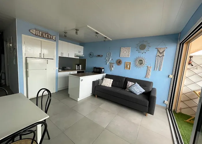 Appartement Valras 1ere ligne vue mer