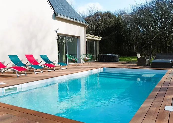 Villa Maison Spacieuse Avec Jacuzzi, Proche Plage Et Commerces à La Turballe