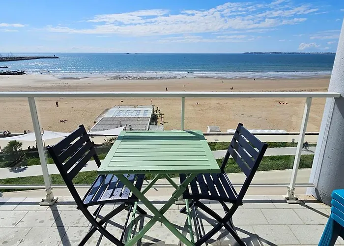 Superbe vue mer Pornichet, au 5e + parking couvert