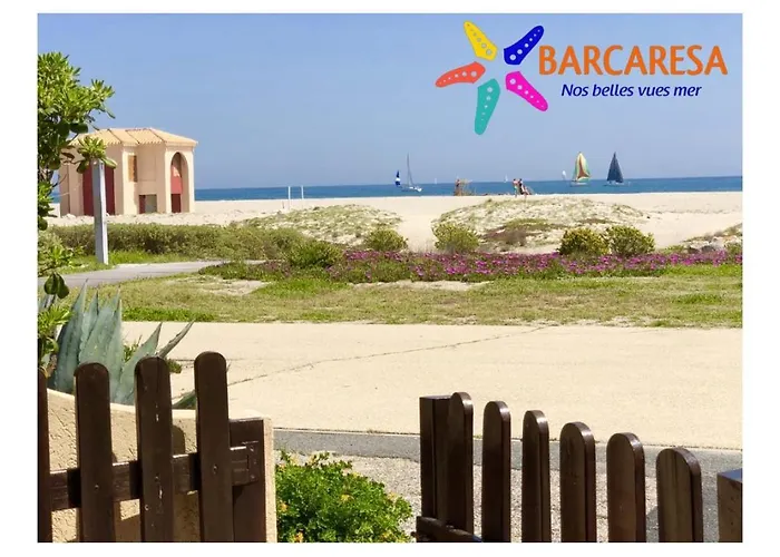 Barcaresa-MAISONNETTE VUE MER PIEDS DANS L'EAU WIFI Leucate