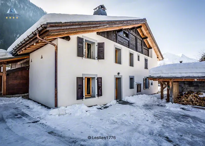 Villa Les Iles 1776 à Chamonix avec Piscine