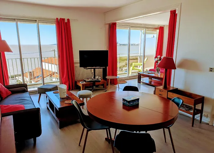 Appartement Vue Mer 180deg Saint-Georges-de-Didonne acceptant les animaux