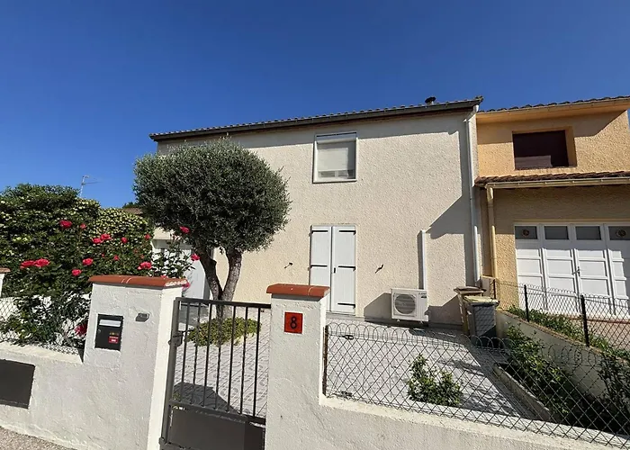 Maison climatisée 5 pièces avec jardin privé et parking, proche gare et centre à Argelès-sur-Mer - FR-1-388-217
