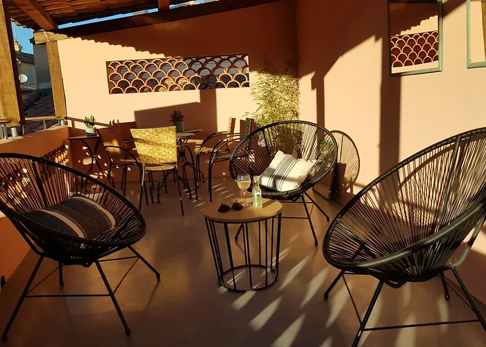 Hotel Les Lauriers à Saint-Tropez