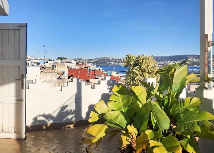 Maison Médina, terrasse panoramique, vue mer Tanger