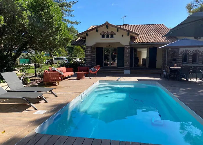 Villa de charme avec piscine à 500m des plages Soorts-Hossegor Privée