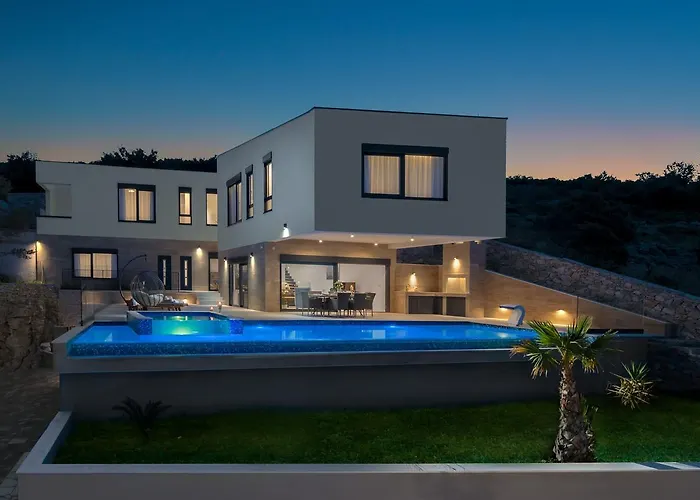 Luxury Villa Gold Pearl With Pool Trogir