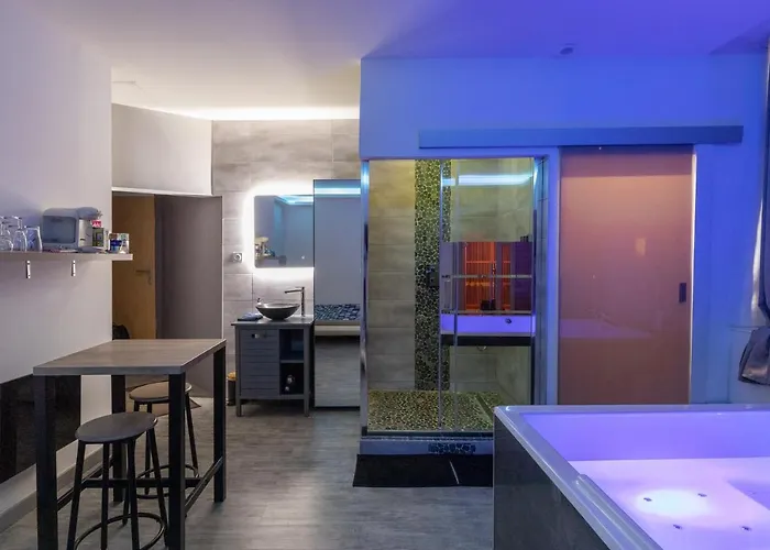 Lx202 Love Room & Spa Privatif - Jacuzzi & Sauna Dijon